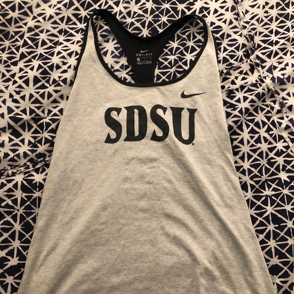 SDSU Nike tank top
